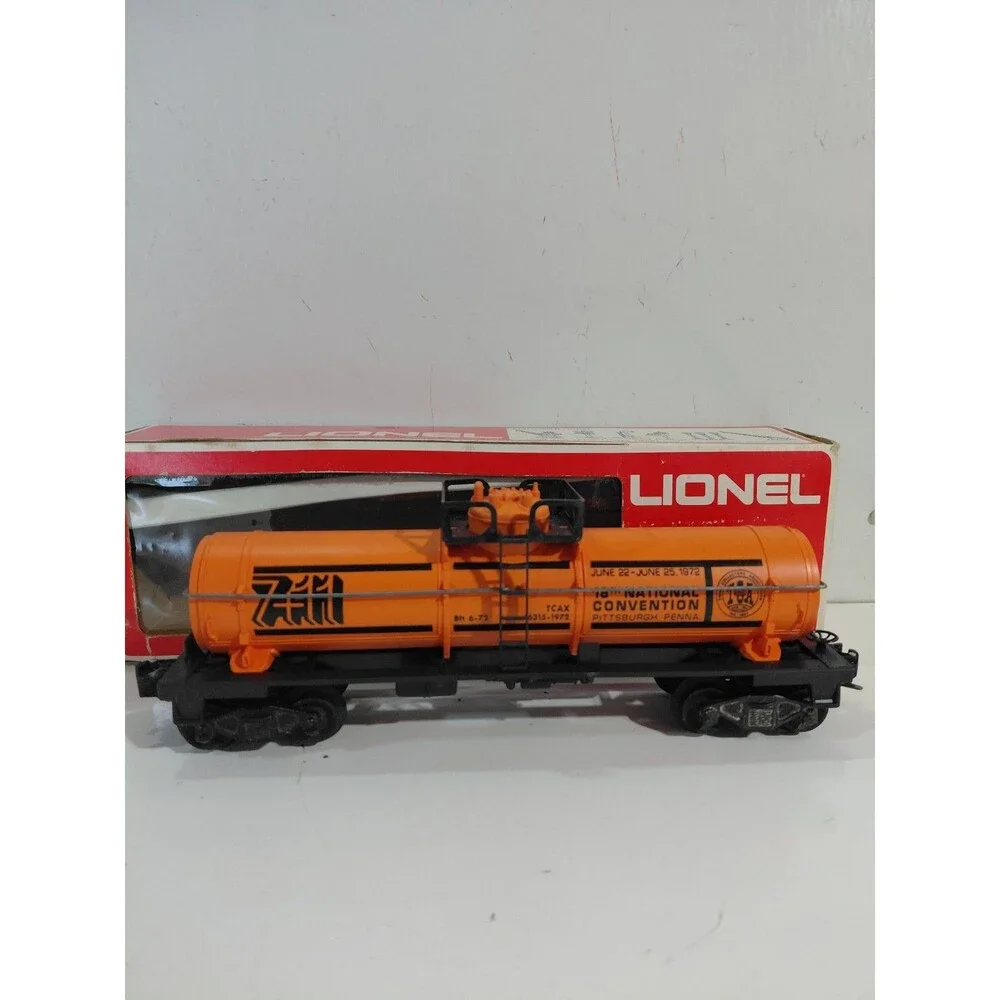 Lionel 6315-1972 O Gauge Model Railroad TCA Convention 1972 Tank Car w/Box